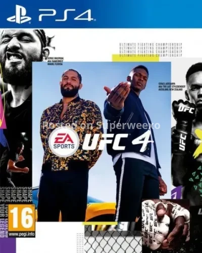 PS4 UFC 4, Playstation 4 Game, Brand New
